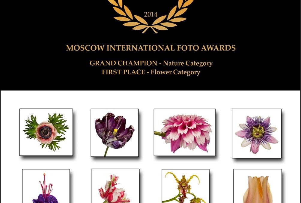 LEADING BOTANICAL PHOTOGRAPHER RECEIVES TOP AWARDS IN INTERNATIONAL COMPETITION